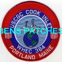 COAST GUARD,MAINE,PORTLAND,USCGC COOK INLET,WHEC 384 1